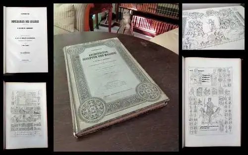 Quast Denkmäler der Architektur von IV.- XVI.Jahrh. 1840 Abt.1 apart Architektur