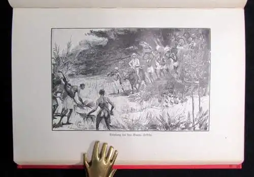 Wißmann Meine zweite Durchquerung Äquatorial- Afrikas Congo zu Zambesi  1890