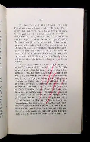Trinius Thüringer Wanderbuch 1896 6. Bd apart Ortskunde Landeskunde Reiseführer