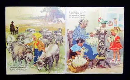 Roth-Schaberschul Krumbach 3 DDR-Bilderbücher Helga um 1950 Kinderbuch Literatur