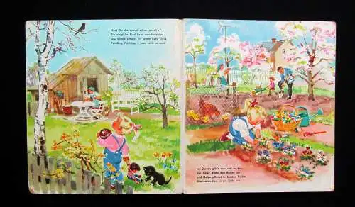 Roth-Schaberschul Krumbach 3 DDR-Bilderbücher Helga um 1950 Kinderbuch Literatur