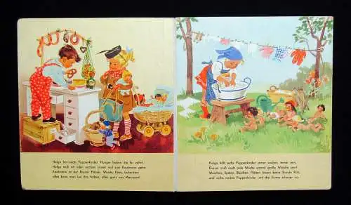 Roth-Schaberschul Krumbach 3 DDR-Bilderbücher Helga um 1950 Kinderbuch Literatur