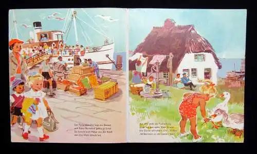 Roth-Schaberschul Krumbach 3 DDR-Bilderbücher Helga um 1950 Kinderbuch Literatur