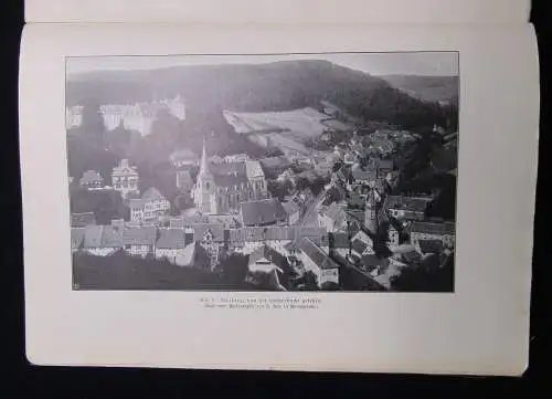 Scobel, Günther Land und Leute Der Harz/ Thüringen 1901, 1910 Reise Abenteuer