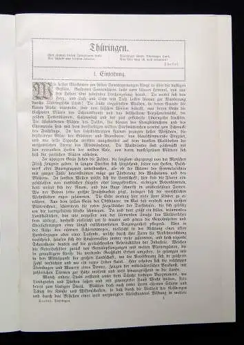 Scobel, Günther Land und Leute Der Harz/ Thüringen 1901, 1910 Reise Abenteuer