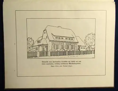 Koppe Kleinwohnungsbauten und Bergmannswohnstätten aus der Praxis 1921 js