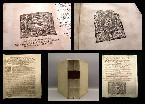 Cornucopiae concionum sacarum et moralium formatarm Pars secunda  2 in 1, 1670