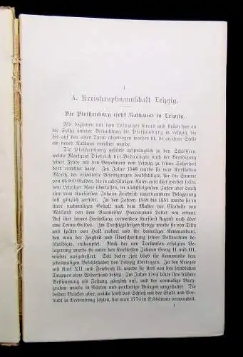 Metzsch-Reichenbach Die interessantesten alten Schlösser u Burgen Sachsens 1910