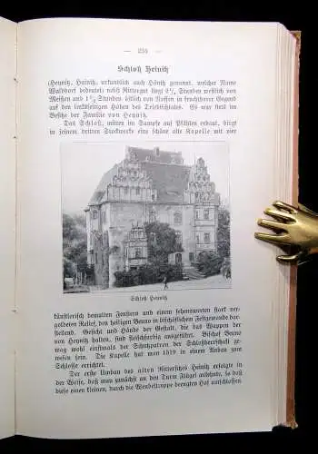 Metzsch-Reichenbach Die interessantesten alten Schlösser u Burgen Sachsens 1910