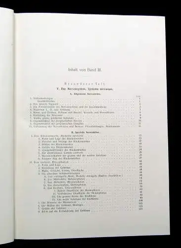Kopsch Lehrbuch und Atlas der Anatomie des Menschen 1952 Bd. 1-3 komplett Wissen
