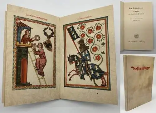 Naumann, Hans 1933 Die Minnesinger in Bildern der Manessischen Handschrift ...am
