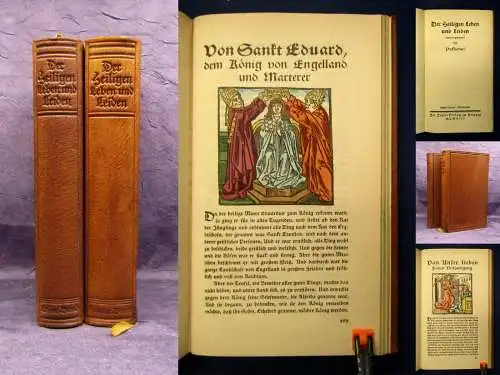 Rüttgers Der heiligen Leben und Leiden 2 Bde. Insel- Verlag 1913 Klassiker js