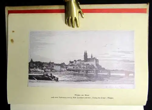 Gröger Tausend Jahre Meißen 1929 Geschichte Ortskunde Landeskunde