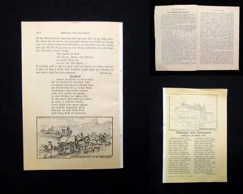 Thüringen mein Heimatland! Thüringen, du holdes Land! 1925 Erzählungen Literatur
