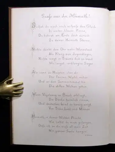 A. Trinius Thüringen in Wort und Bild Heimatlieder Reise Abenteuer Literatur