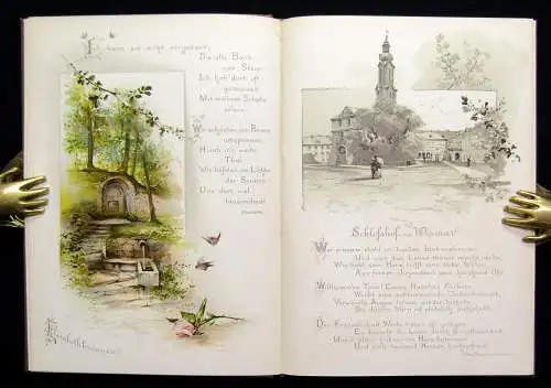 A. Trinius Thüringen in Wort und Bild Heimatlieder Reise Abenteuer Literatur