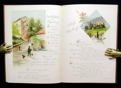 A. Trinius Thüringen in Wort und Bild Heimatlieder Reise Abenteuer Literatur