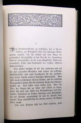 Trinius 2 Bde Kreuz und Quer - Der Rennstieg um 1900-1910 Ortskunde Reiseführer