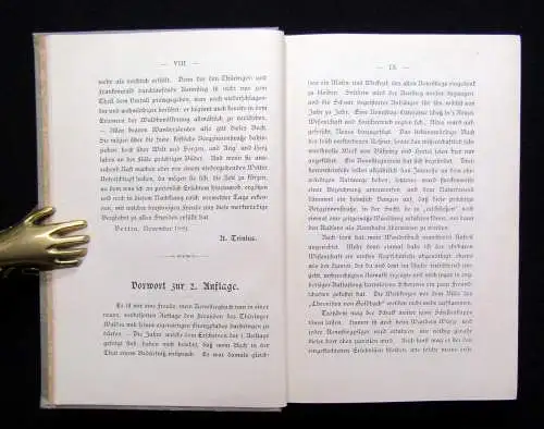 Trinius 2 Bde Kreuz und Quer - Der Rennstieg um 1900-1910 Ortskunde Reiseführer