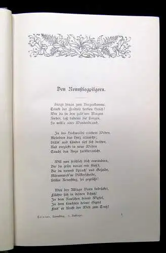 Trinius 2 Bde Kreuz und Quer - Der Rennstieg um 1900-1910 Ortskunde Reiseführer