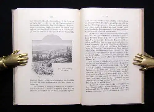 Trinius 2 Bde Kreuz und Quer - Der Rennstieg um 1900-1910 Ortskunde Reiseführer