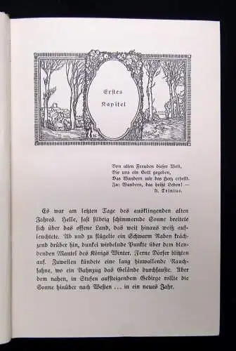 Trinius August, In die blaue Ferne Ein Wanderbuch 1913 Erzählungen Geschichten