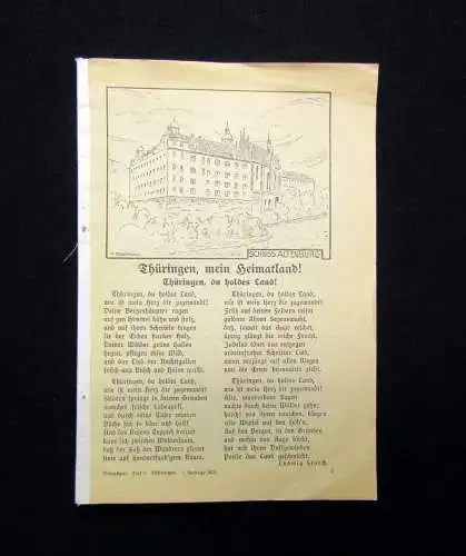 Trinius August, In die blaue Ferne Ein Wanderbuch 1913 Erzählungen Geschichten