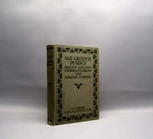 Trinius Auf grünen Pfaden 1909 Landeskunde Ortskunde Guide Thüringen Skizzen