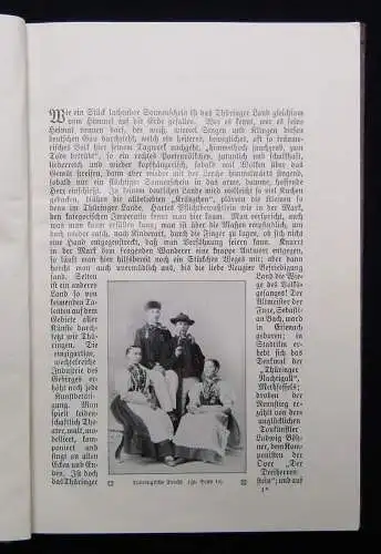 Trinius, August Mit Laute und Rucksack- Thüringen 2 Bde. zusammen 1923 Literatur