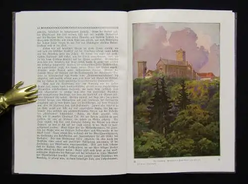 Trinius, August Mit Laute und Rucksack- Thüringen 2 Bde. zusammen 1923 Literatur