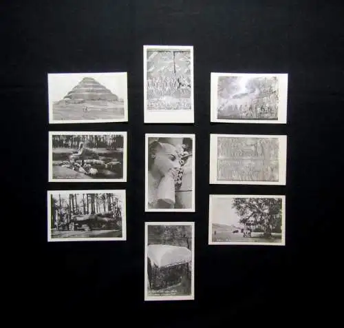 10 Karten, Postkarten in Original-Hülle "Lehnert & Landrock" Memphis und Sakkara