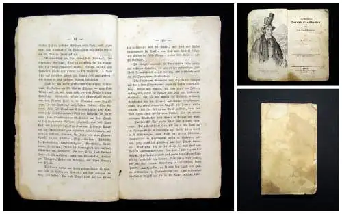 Landesschützenmajor Joseph Speckbacher und sein Sohn 1842 lithogr. Titelporträt