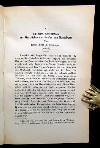 Dobenecker Zeitschrift des Vereins für Thüringische Geschichte Neue Folge 24. Bd