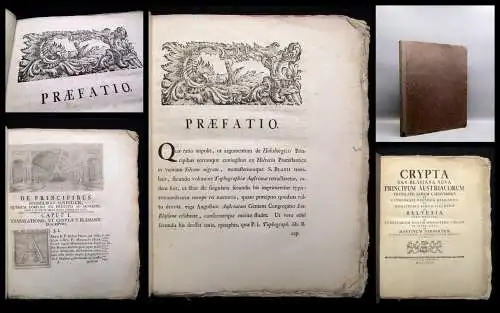 Crypta San. Blasiana Nova Principum Austriacorum Translatis Eorum Cadaveribus