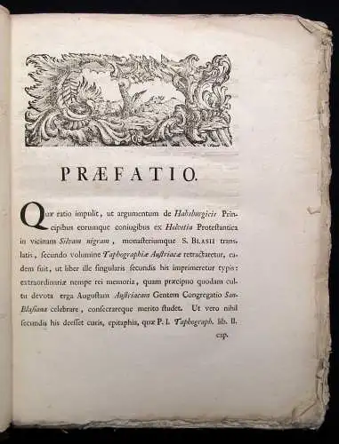 Crypta San. Blasiana Nova Principum Austriacorum Translatis Eorum Cadaveribus