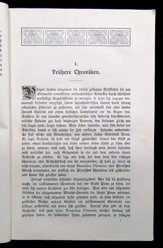 Flachs, Richard Petermanns Pirnische Chronik (1729) 1914 Pirnaer Rechtsarchiv
