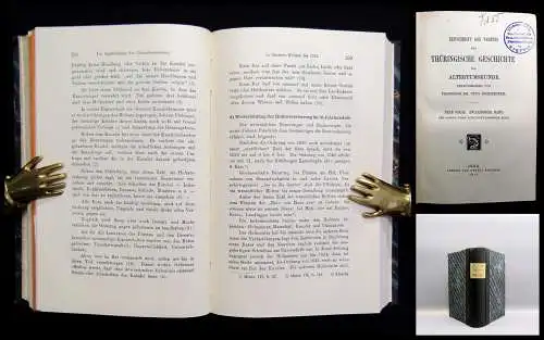 Dobenecker Zeitschrift des Vereins für Thüringische Geschichte Neue Folge 20. Bd