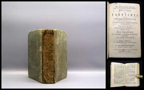 Paulizky anelitung für Landleute zu einer vernünftigen Gesundheitspflege 1799