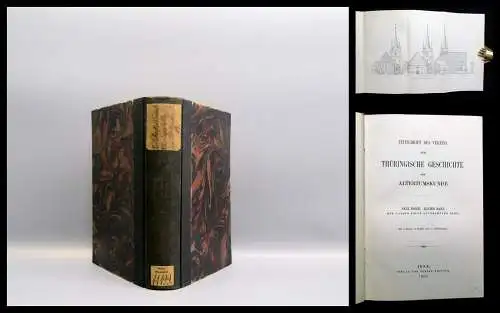 Zeitschrift des Vereins für Thüringische Geschichte Neue Folge 11. Bd 1899