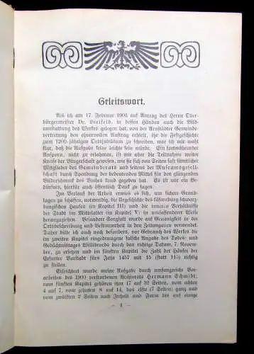 Bühring Geschichte der Stadt Arnstadt 704-1904 Im auftrage der Stadt 1904