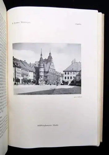 Kaiser Landeskunde von Thüringen 1933 Geschichte Landeskunde
