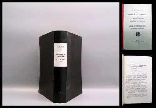 Dobenecker Zeitschrift des Vereins für thüringische Geschichte 18.Bd. 1908