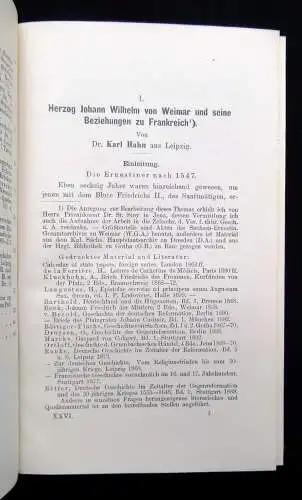 Dobenecker Zeitschrift des Vereins für thüringische Geschichte 18.Bd. 1908