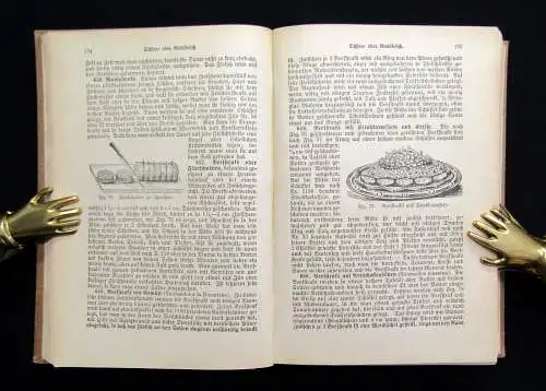 Hahn Illustriertes Kochbuch 1920 2260 Orig.-Rezepte 400 Abbildungen kochen Küche