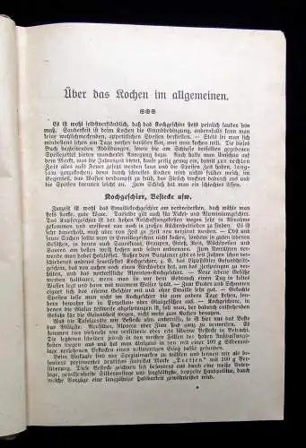 Hahn Illustriertes Kochbuch 1920 2260 Orig.-Rezepte 400 Abbildungen kochen Küche