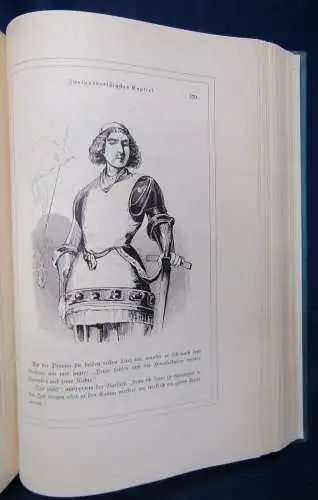 Saavedra Der sinnreiche Junker Don Quijote von der Mancha 2 Bände Johannot  js