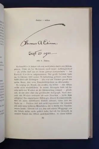 Wolbe Spaziergänge im Reiche des Autographen 1925 mit 58 Abbildungen js