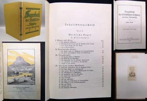 Meiche, Alfred Sagenbuch der Sächsischen Schweiz und ihrer Randgebiete 1929