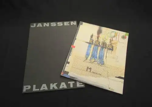 Janssen, Horst Handzeichnungen in 2 Büchern. Plakate und Traktätchen 1966 u 1975