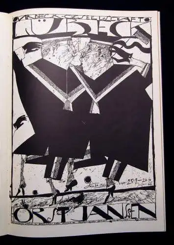 Janssen, Horst Handzeichnungen in 2 Büchern. Plakate und Traktätchen 1966 u 1975